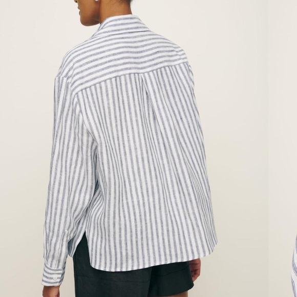 Reformation Andy Linen Button up - Picture 3 of 3